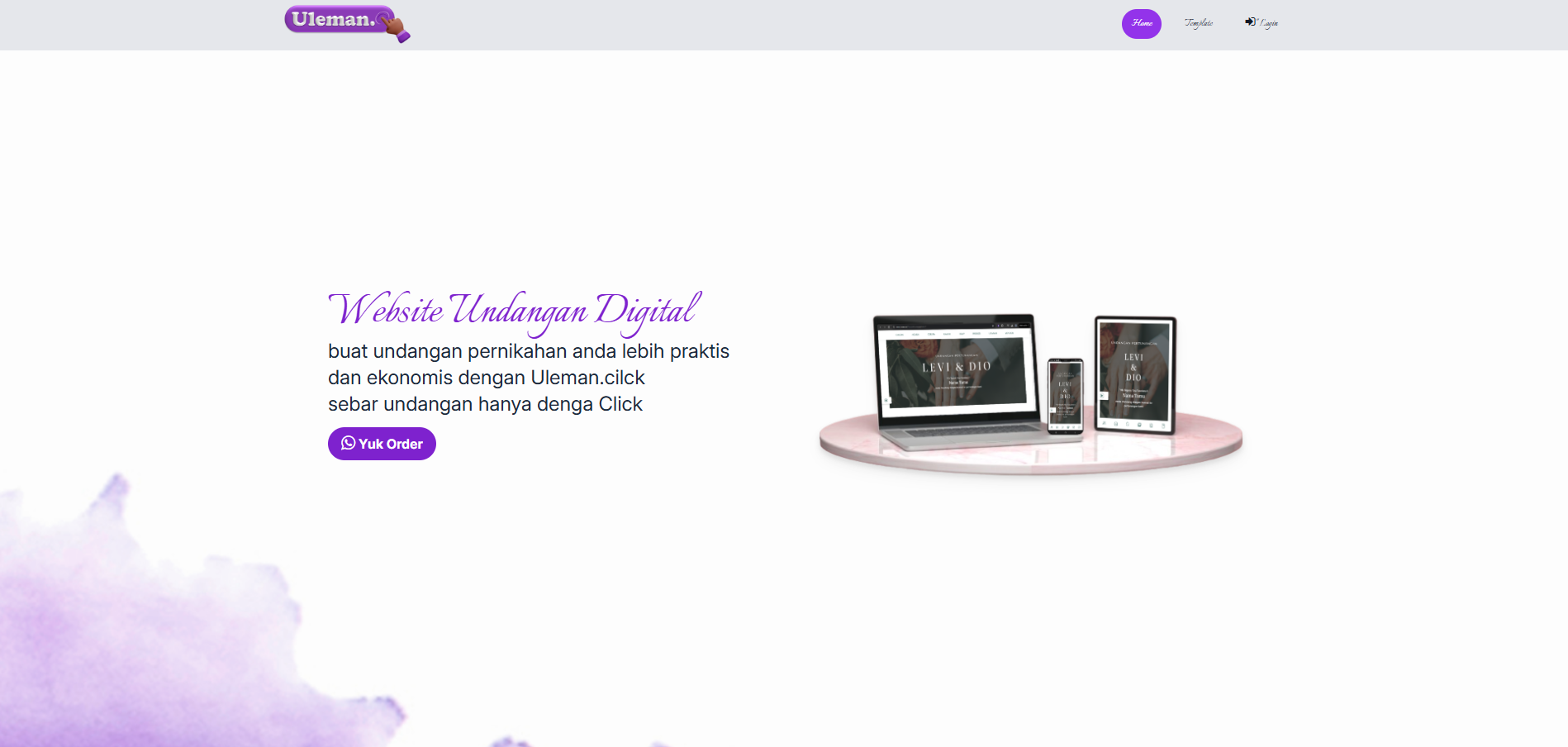 Aplikasi Website Undangan Digital